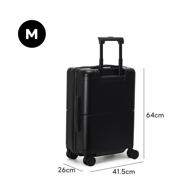 Casaconer | スーツケース・キャリーケース・軽量・静音キャスター・ダブルファスナー・大容量・旅行・出張