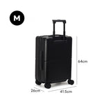 Casaconer | スーツケース・キャリーケース・軽量・静音キャスター・ダブルファスナー・大容量・旅行・出張