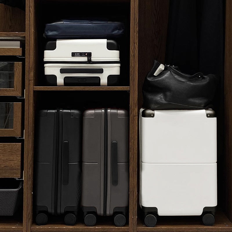 Casaconer | スーツケース・キャリーケース・軽量・静音キャスター・ダブルファスナー・大容量・旅行・出張