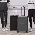 Casaconer | スーツケース・キャリーケース・軽量・静音キャスター・ダブルファスナー・大容量・旅行・出張