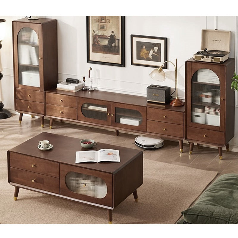 Casaconer | テレビ台・木製・天然木・おしゃれ・モダン・北欧・韓国・ナチュラル・リビング収納・収納・収納棚・リビング・160/180・奥行き35