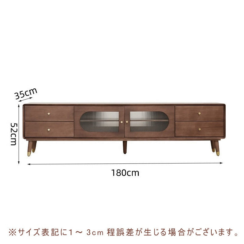 Casaconer | テレビ台・木製・天然木・おしゃれ・モダン・北欧・韓国・ナチュラル・リビング収納・収納・収納棚・リビング・160/180・奥行き35