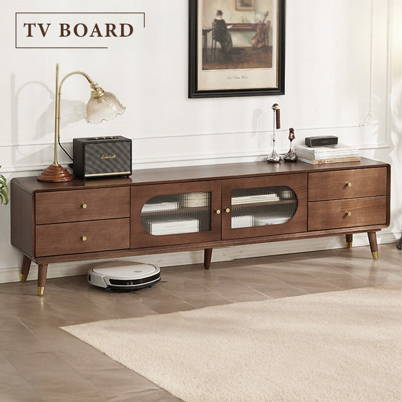 Casaconer | テレビ台・木製・天然木・おしゃれ・モダン・北欧・韓国・ナチュラル・リビング収納・収納・収納棚・リビング・160/180・奥行き35