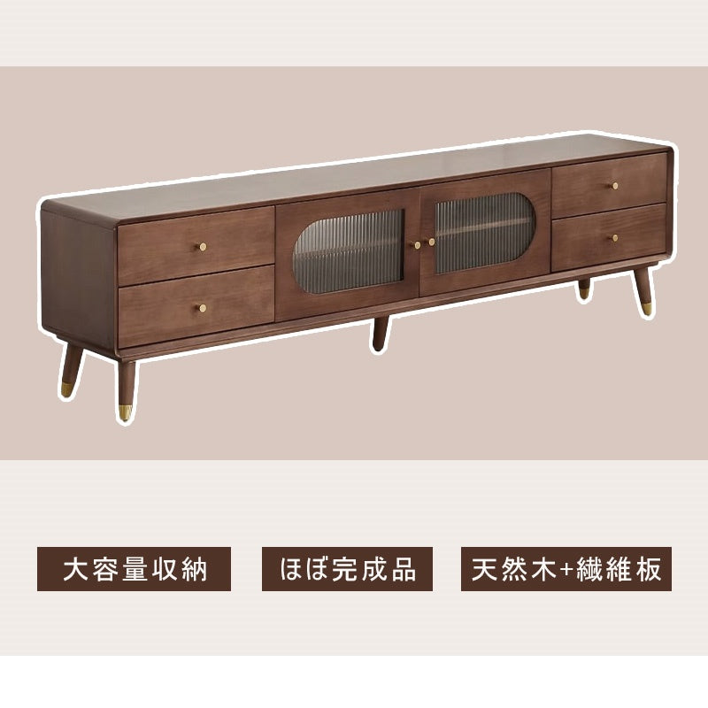 Casaconer | テレビ台・木製・天然木・おしゃれ・モダン・北欧・韓国・ナチュラル・リビング収納・収納・収納棚・リビング・160/180・奥行き35