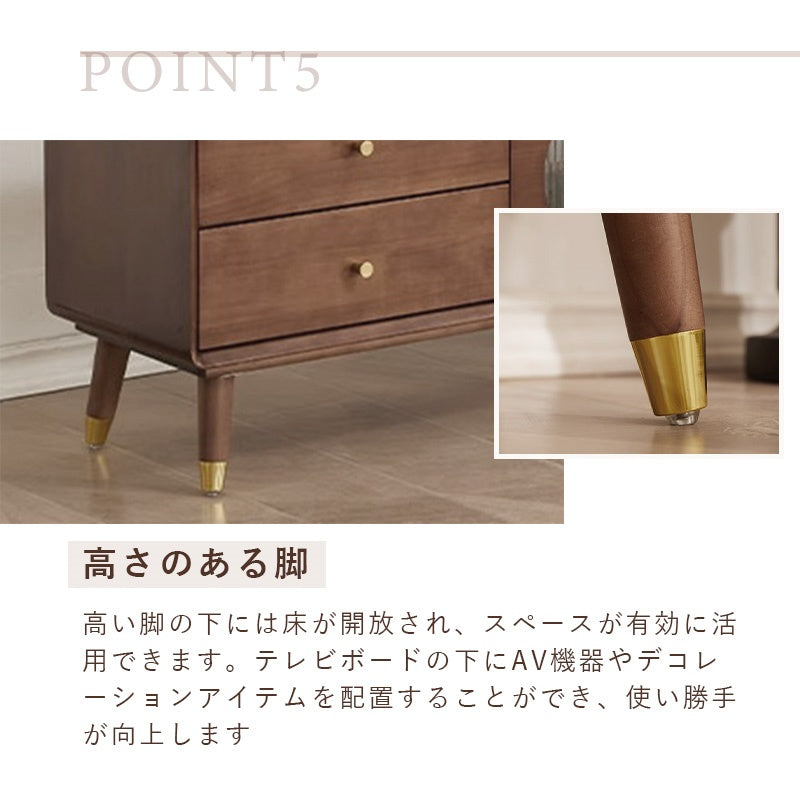 Casaconer | テレビ台・木製・天然木・おしゃれ・モダン・北欧・韓国・ナチュラル・リビング収納・収納・収納棚・リビング・160/180・奥行き35