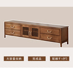 Casaconer | テレビ台・木製・天然木・おしゃれ・モダン・北欧・韓国・ナチュラル・リビング収納・収納・収納棚・リビング・150・奥行き38