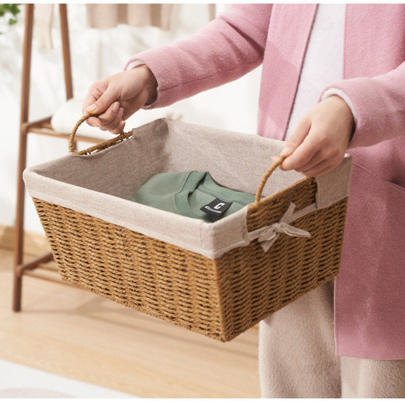 Casaconer | スタッキング・おしゃれ・北欧・かご・バスケット・幅広・深型