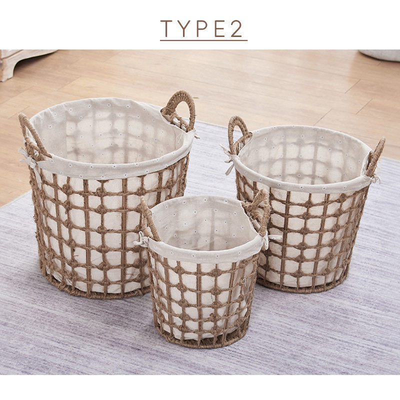 Casaconer | スタッキング・おしゃれ・北欧・かご・バスケット・幅広・深型