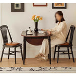 Casaconer | 折りたたみダイニングテーブル・ドロップリーフテーブル・幅150cm・4人掛け/6人掛け・伸長式・食卓テーブル・収納便利・木製・オーバル型・北欧風・おしゃれ