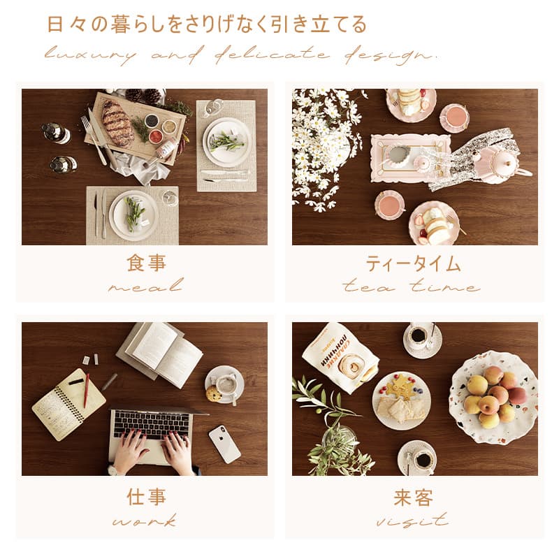 Casaconer | 折りたたみダイニングテーブル・ドロップリーフテーブル・幅150cm・4人掛け/6人掛け・伸長式・食卓テーブル・収納便利・木製・オーバル型・北欧風・おしゃれ