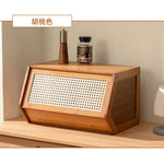 Casaconer | 食器棚・竹制・ラタン風・おしゃれ・ナチュラル・収納ラック・収納棚シェルフ・幅50