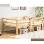 ロータイプ ロフトベッド ベッドフレーム 木製 システムベッド 子供ベッド ローハシゴ付く シングル ウッド ナチュラル 収納 北欧風 子供部屋 耐震 7日内出荷