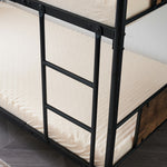 【ブラック/ホワイト】三段ベッド 子供 パイプベッド 大人用 シングル ベッド パイプベッド 3段ベッド はしご付き スチール コンパクト 分離可能 省スペース 寮 白 黒 二色展開 耐震