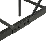 【ブラック/ホワイト】ロフトベッド パイプベッド シングル ハイタイプ 大人用 ブラック 黒 白 テーブル付き はしご付き 高さ136cm システムベッド スチール 北欧風 一人暮らし スチール 耐震 ベッド 子供部屋