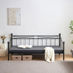 【ブラック/ホワイト】 パイプベッド ベッドフレーム 折り畳み 軽量 持ち運び 組立簡単 ベッド 下収納 シングルベッド 収納 コンパクト 白 黒 2色展開 省スペース 一人暮らし 単身赴任 新生活 通気性 寮