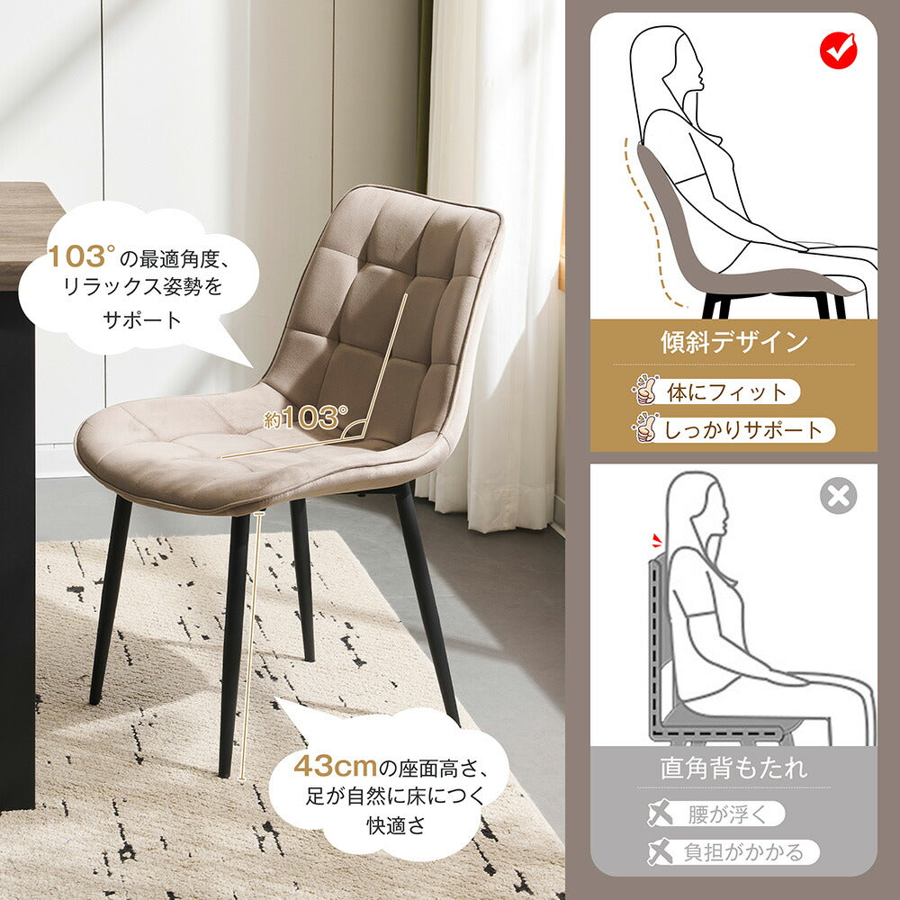 ダイニングチェア 2脚セットダイニングチェア 2脚 椅子 イス ダイニング チェア パソコンチェア 食卓椅子 リビングチェア ダイニング セット イス テレワーク 在宅ワーク 組立簡単 北欧風 レトロ モダン 北欧 コンパクト