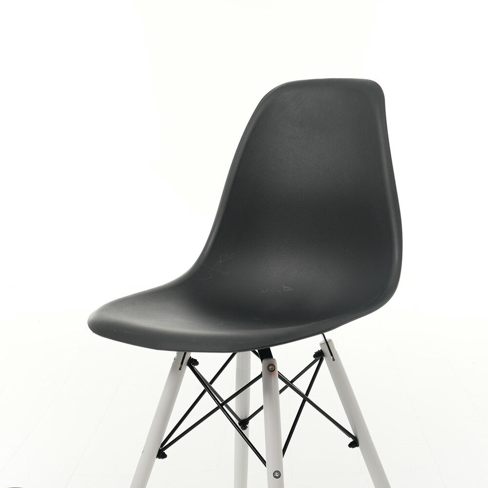 【ブラック座面&ホワイト脚】ダイニングチェア 2脚セット ダイニングチェアー チェア いす イス カフェ ダイニング椅子 食卓椅子 チェア 椅子 ヴィンテージ リビングチェア 椅子 イス いす 食卓椅子 ダイニング椅子 おしゃれ 北欧 モダン 西海岸