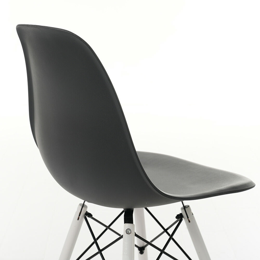 【ブラック座面&ホワイト脚】ダイニングチェア 2脚セット ダイニングチェアー チェア いす イス カフェ ダイニング椅子 食卓椅子 チェア 椅子 ヴィンテージ リビングチェア 椅子 イス いす 食卓椅子 ダイニング椅子 おしゃれ 北欧 モダン 西海岸