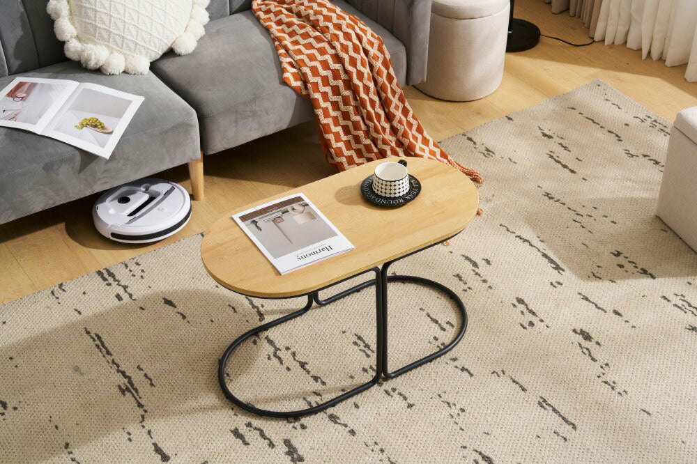 【完成品】【ナチュラル/ブラウン】センターテーブル スツール2個付き センターテーブル&スツールセット 収納付き サイドテーブル 北欧風 ソファテーブル リビングテーブル 2色展開 ローテーブル モダン