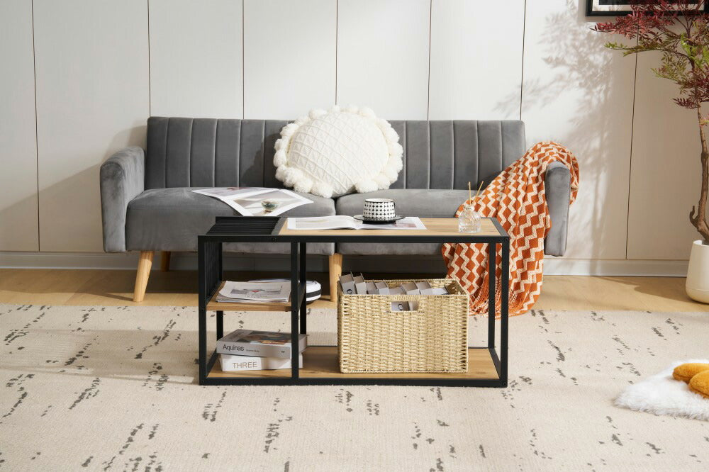 テーブル ローテーブル 収納テーブル 幅90 北欧 センターテーブル リビングテーブル 木製 モダン スチールフレーム おしゃれ かわいい シンプル カフェ風 ラック 座卓 テーブル 机 2人 在宅 作業 大きめ