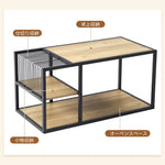テーブル ローテーブル 収納テーブル 幅90 北欧 センターテーブル リビングテーブル 木製 モダン スチールフレーム おしゃれ かわいい シンプル カフェ風 ラック 座卓 テーブル 机 2人 在宅 作業 大きめ