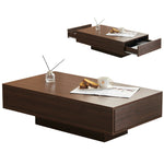 【ブラウン/ホワイト】センターテーブル テーブル ローテーブル リビングテーブル センターテーブル 木製 長方形 北欧 収納棚 大容量 引き出し付き リビング おしゃれ シンプル モダン カフェ風 ソファテーブル コンパクト 一人暮らし 木目調 白