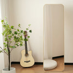 全身鏡 丸角フレーム 姿見鏡 北欧 木目調 スタンドミラー 壁掛けミラー 立てかけ 姿見 鏡 ミラー おしゃれ 飛散防止 160*50CM ナチュラル おしゃれ 大型 鏡 大きい スタンド 玄関 リビング 薄型 省スペース 賃貸 一人暮らし 新生活 韓国 北欧 シンプル