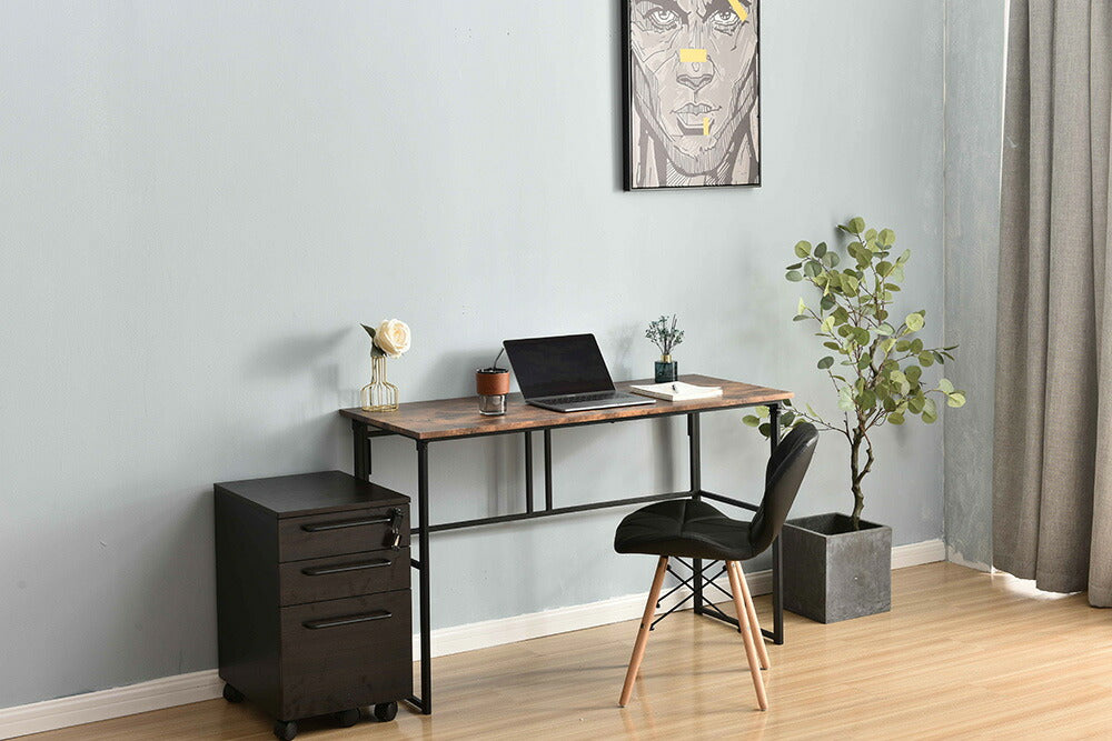 【ナチュラル/ブラウン】デスク パソコンデスク 省スペース 幅120cm 奥行50cm PCデスク ゲーミングデスク オフィスデスク コンパクト おしゃれ ライティングデスク 学習デスク 書斎デスク 作業デスク 在宅デスク 机 学習机 勉強机 ミシン台 デスク単品