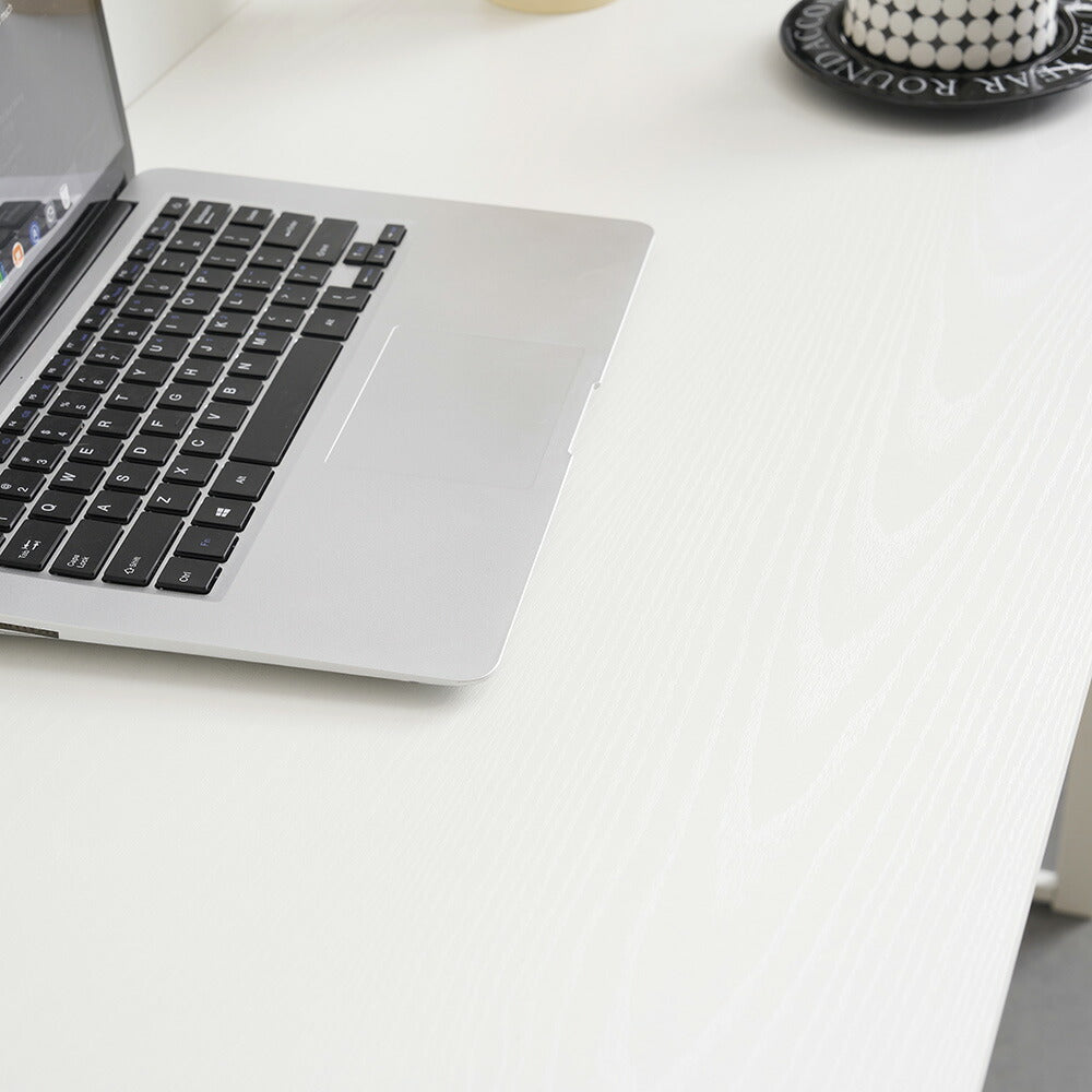 【ホワイト】デスク パソコンデスク 省スペース 幅120cm 奥行50cm PCデスク ゲーミングデスク オフィスデスク コンパクト おしゃれ ライティングデスク 学習デスク 書斎デスク 作業デスク 在宅デスク 机 学習机 勉強机 ミシン台 デスク単品