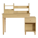 学習机 ジュニア学習デスク 勉強机 勉強デスク コンパクト ワゴン リビングデスク パソコンデスク 机 子ども 木製 シェルフ付き 木製 机 子供部屋 コンパクト 子供 大人 リビング シンプルデスク かわいい おしゃれ デスク単品