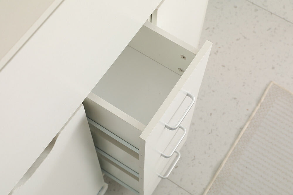 【ホワイト/ナチュラル】学習机 デスク パソコンデスク 勉強机 折り畳み天板 変形家具 引き出し PCデスク 棚付き 収納 省スペース リビング ワークデスク 子供 大人 テレワーク 在宅ワーク 2色展開 リモートワーク 北欧