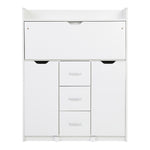 【ホワイト/ナチュラル】学習机 デスク パソコンデスク 勉強机 折り畳み天板 変形家具 引き出し PCデスク 棚付き 収納 省スペース リビング ワークデスク 子供 大人 テレワーク 在宅ワーク 2色展開 リモートワーク 北欧