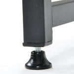 パソコンデスク ダークブラウン 収納ラック付きデスク 引き出し付き 3段シェルフ付 パソコンデスク 木製 収納付 座デスク 机 おしゃれ ワークデスク 引き出し付き シェルフ付きデスク 書斎デスク 学習机 勉強机