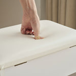 ドレッサー 化粧台 テーブル 鏡台 ライト付き 3色LED ドライヤーホルダー コンセント付き 女優ミラー 引き出し 収納 椅子 セット サイド収納 メイク台 ホワイト 85CM 化粧品収納 シンプル 大容量 可愛い 北欧 コンパクト