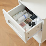 【ドレッサー単品】ドレッサー 化粧台 3色調節 鏡台 LEDミラー 女優 引き出し付き 収納棚付き デスク 収納 メイク台 化粧台 収納 化粧テーブル 収納付き ホワイト 白 幅80CM 80CM 一人暮らし コンパクト 可愛い おしゃれ 北欧風 シンプル モダン