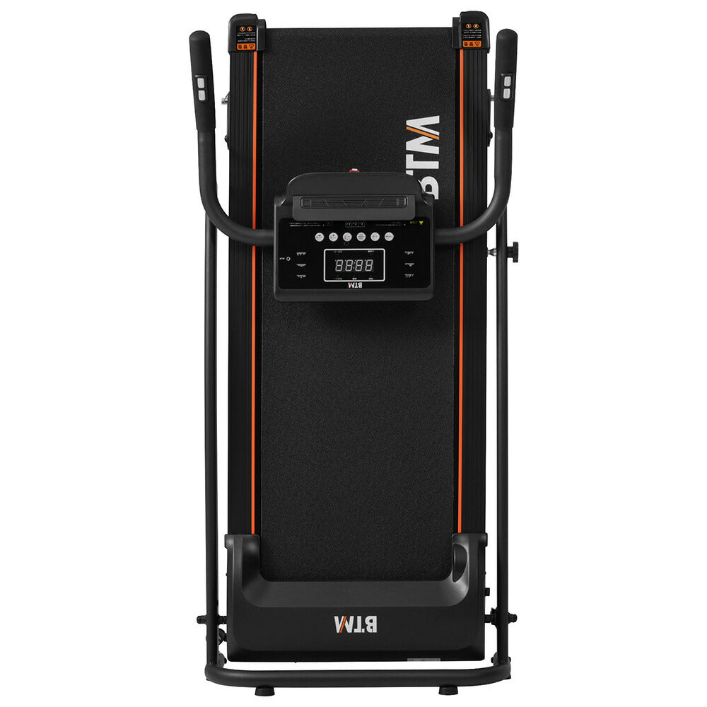 電動ランニングマシン ルームランナー 折りたたみ式 MAX10km/h 3段階傾斜調整 速度0.1km/h刻み LEDディスプレイ 心拍測定 AUX音楽再生 静音設計 衝撃吸収 45分連続使用 コンパクト収納 家庭用トレーニング 有酸素運動 ダイエット 7日内出荷
