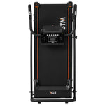 電動ランニングマシン ルームランナー 折りたたみ式 MAX10km/h 3段階傾斜調整 速度0.1km/h刻み LEDディスプレイ 心拍測定 AUX音楽再生 静音設計 衝撃吸収 45分連続使用 コンパクト収納 家庭用トレーニング 有酸素運動 ダイエット 7日内出荷