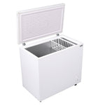 冷凍庫 198L 家庭用 業務用 ノンフロン チェストフリーザー 上開き バスケット付き フリーザー ストッカー 冷凍 鍵付き 省エネ スリム 冷凍冷蔵庫 温度調整 氷 静音 大容量 食品 冷凍食品 ストック キッチン家電 ホワイト 白 7日内出荷