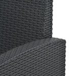 ガーデンファニチャー 4点セット 5人掛け ソファセット ラタン調 ガーデンテーブル付き クッション付き PEラタン 防水 耐候性 工具不要 組立簡単 ベランダ テラス 庭 カフェ ホテル 屋外家具 ガーデンソファ 7日内出荷