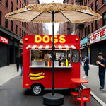 ハワイアンパラソル 直径220cm 大型パラソル ナチュラル わら調デザイン UPF30+紫外線対策 角度調整 チルト機能 撥水加工 レバー開閉 ガーデンパラソル 庭 テラス ビーチ プール キャンプ カフェ アウトドア 7日内出荷