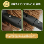 ハワイアンパラソル 直径220cm 大型パラソル ナチュラル わら調デザイン UPF30+紫外線対策 角度調整 チルト機能 撥水加工 レバー開閉 ガーデンパラソル 庭 テラス ビーチ プール キャンプ カフェ アウトドア 7日内出荷