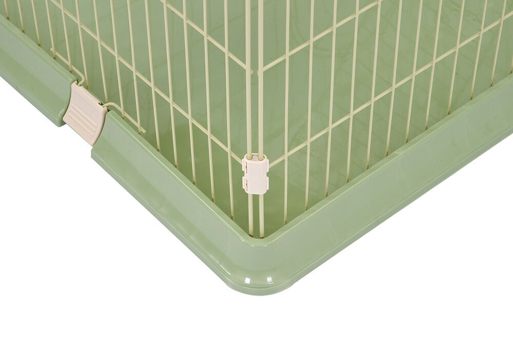 【グリーン/グレー】猫 ケージ キャットケージ 3段 猫ゲージ おしゃれ キャットハウス ネコ ハウス 多段 留守番 保護 脱走防止 多頭飼い 多頭 ペットケージ 7日内出荷