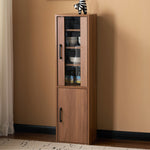 食器棚 コンパクト カップボード 飾り棚 棚 扉付き ガラス戸 ミニ食器棚 食器収納 おしゃれ 一人暮らし 一人暮らし部屋 サイドキャビネット キャビネット ロータイプ リビング ブックシェルフ 収納付き 高さ80cm 高さ120cm