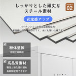 ロッカー 物置 収納庫 倉庫 屋外ロッカー 倉庫 大型 両開き スチール物置 物置き台 ホワイト 白 収納キャビネット 両開きドア 施錠可能 鍵付き 収納グッズ 整理 簡易 物置き台 掃除用具 高さ165cm 7日内出荷