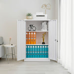 【屋外/室内】ロッカー 折り畳み式 折りたたみ 物置 収納庫 倉庫 屋外ロッカー 室内ロッカー 倉庫 両開き スチール物置 ホワイト 白 収納キャビネット 両開きドア 施錠可能 鍵付き 収納グッズ 整理 簡易 物置き台 掃除用具 7日内出荷