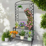 フェンス 目隠し 折り畳み式 ガーデンフェンス 間仕切り 屋外 パーテーション ガーデンアーチ ローズアーチ 高さ調整可能 脚部微調整 吊り下げ対応 庭 ベランダ 玄関 エクステリア おしゃれ 省スペース 7日内出荷