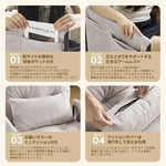 ソファーベッド コンパクト 幅62 3way リクライニング ローソファ 1人掛け 座椅子 ソファー 一人用 ソファ ベッド カウチソファ ソファベッド ハイバック フラット 折りたたみ 車 車中泊 おしゃれ フロアチェア 可愛い 1P グレー