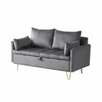 ソファー 2人掛け コンパクト 1人掛け ソファ 北欧 ローソファー 一人用 二人用 インテリア おしゃれ かわいい 新生活 2人掛けソファー 二人掛けソファ 2人掛けソファ ベルベット ベージュ グレー