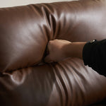 ソファ ソファー 2人掛けソファ 2人掛けソファー 2人掛け 2P 二人掛け ヴィンテージ ローソファー コンパクトソファー リビング リビングソファ レザーソファ レザー 合皮 シンプル リビング 一人暮らし ワンルーム グレー ブラウン 7日内出荷