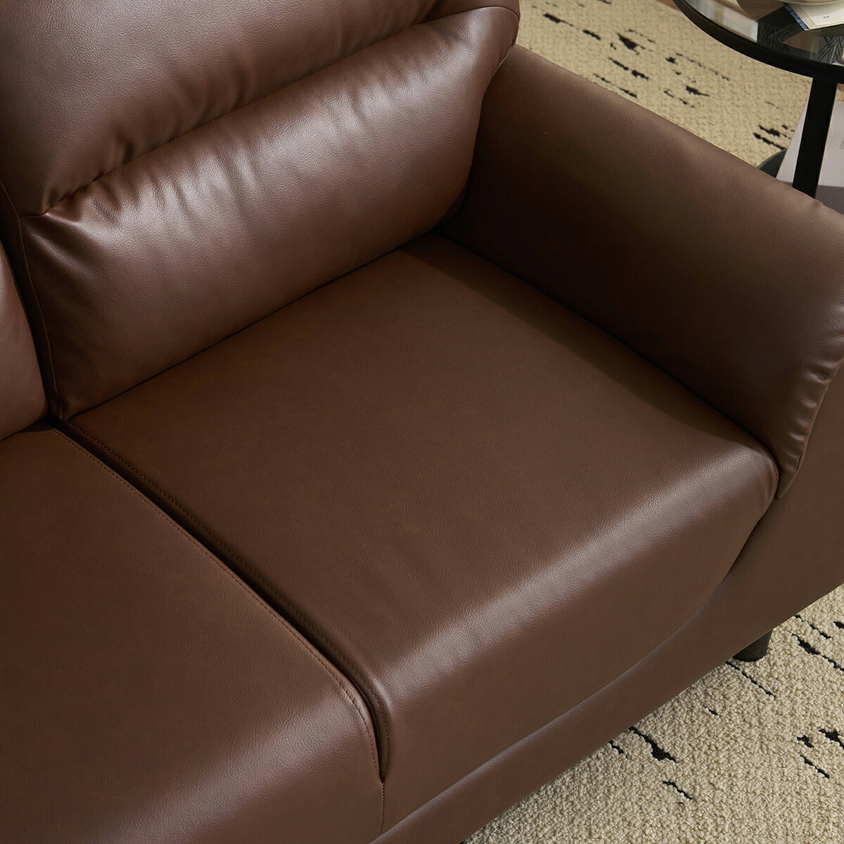 ソファ ソファー 2人掛けソファ 2人掛けソファー 2人掛け 2P 二人掛け ヴィンテージ ローソファー コンパクトソファー リビング リビングソファ レザーソファ レザー 合皮 シンプル リビング 一人暮らし ワンルーム グレー ブラウン 7日内出荷